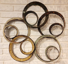 Metallic rings circles for sale  Arlington Heights