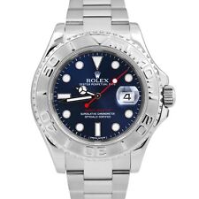 PAPÉIS PERFEITOS Rolex Yacht-Master 40mm AZUL 116622 relógio de data aço platina CAIXA comprar usado  Enviando para Brazil