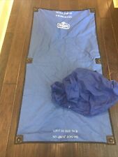 Regalo My Cot Blue Portable Toddler  Child Bed Approx 4' x 2' With Fitted Sheet, used for sale  Shipping to South Africa