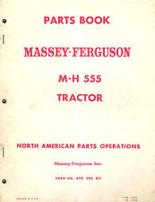 MASSEY FERGUSON MH 555  TRACTOR  PARTS MANUAL  mf 690 203  M2 for sale  Canada
