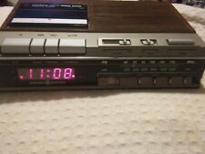 Rádio despertador vintage GE General Electric AM/FM toca-fitas cassete  comprar usado  Enviando para Brazil
