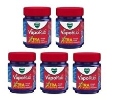 5 X Vicks VapoRub Xtra fuerte para tos, resfriado, secreción nasal y dolor de cabeza - 25 ml, usado segunda mano  Embacar hacia Argentina