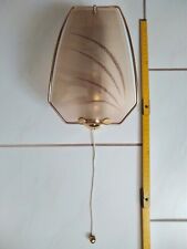 Vintage wandlampe goldfarbig gebraucht kaufen  Leinfelden-Echterdingen