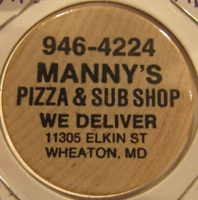 Vintage manny pizza for sale  Newport