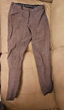 Brown check breeches for sale  PORTHCAWL