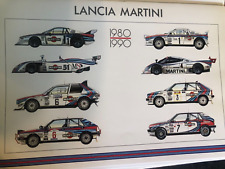 Lancia martini artwork. for sale  DERBY