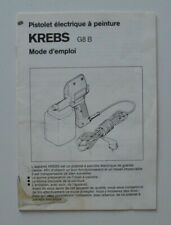 Krebs pistolet électrique d'occasion  Expédié en Belgium