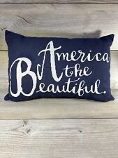 America beautiful pillow for sale  Galion