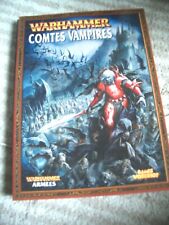 Warhammer comtes vampires d'occasion  Strasbourg-