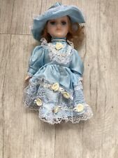 Porcelain doll blue for sale  BRISTOL