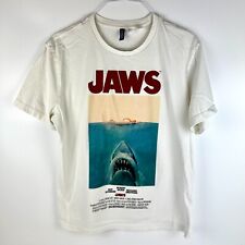 Usado, Camiseta pôster filme Tubarão original clássica Steven Spielberg dividida por H&M grande comprar usado  Enviando para Brazil