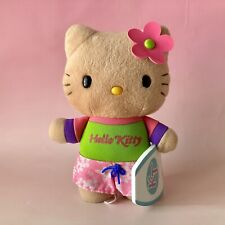 Tan Hello Kitty z deską surfingową 7,5" (19cm) Pluszowa lalka Rash Guard Strój kąpielowy, używany na sprzedaż  Wysyłka do Poland
