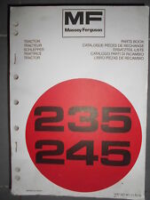 Occasion, Massey Ferguson tracteur 235 245 : catalogue pièces 1976 d'occasion  Bonneval