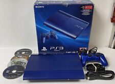 Sistema de consola Sony PlayStation 3 PS3 Super Slim 250 GB azul azurita juegos gratis, usado segunda mano  Embacar hacia Argentina