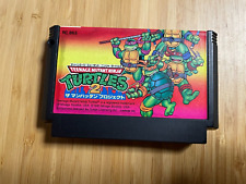 Teenage Mutant Ninja Turtles 2: The Manhattan Project FC Famicom Nintendo Japão comprar usado  Enviando para Brazil