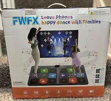 FWFX Wireless Musical Electronic Dance Mats games TV with HD Grey, used for sale  Shipping to South Africa