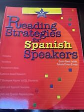 Reading strategies spanish for sale  Elmhurst