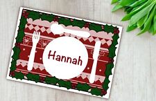 Personalised laminated christm for sale  SOUTHAMPTON