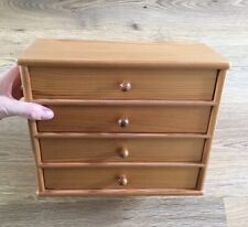 Mini wooden chest for sale  MORDEN