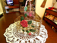 Metal wire rose for sale  Shipping to Ireland