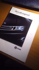 Saab range brochure for sale  MUSSELBURGH