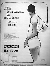 Publicité 1962 kangourou d'occasion  Longueil-Sainte-Marie