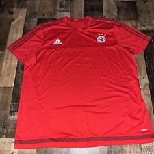 Camiseta deportiva de fútbol Adidas FC Bayern Munich BQ2459 entrenamiento fútbol XXL segunda mano  Embacar hacia Mexico