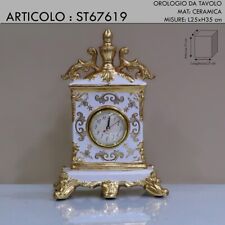 Orologio tavolo porcellana usato  Messina