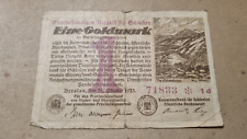 Papiergeld goldmark schlesien gebraucht kaufen  Schneeberg
