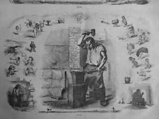 1847 blacksmith antique d'occasion  Expédié en Belgium