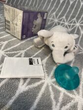 Chupeta e chupeta elefante brinquedo de pelúcia Philips Avent Soothie Snuggle 0m+ comprar usado  Enviando para Brazil