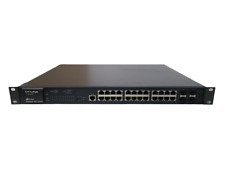 Conmutador Ethernet Gigabit PoE de 24 puertos TP-LINK JetStream TL-SG3424P segunda mano  Embacar hacia Argentina
