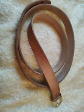 Solid leather belt for sale  RAINHAM