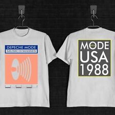 Camiseta Depeche Mode Tour 1987-1988, turnê Music for the Masses. Tamanho dos EUA P-3XL comprar usado  Enviando para Brazil