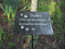 Beautiful personalised slate for sale  Shipping to Ireland