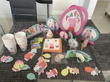 Suprimentos para festa de aniversário Peppa Pig, festa infantil comprar usado  Enviando para Brazil