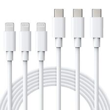 CABLE CHARGEUR USB Type C IPHONE 13 12 11 XR 6 7 8 X / IPAD AIR SYNCRO DATA 1M d'occasion  Paris XI