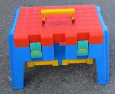 Used, Stepping Stool Tool Box Storage Platform Toolbox with Removable Tray & Draws for sale  PENRYN