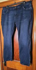 Jeans elástico Liz Claiborne tamanho 20W perna fina cintura média, usado comprar usado  Enviando para Brazil