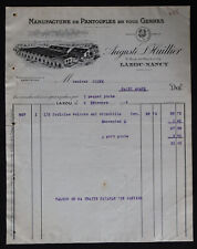 Invoice nancy 1929 d'occasion  Expédié en Belgium