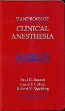 Handbook clinical anesthesia gebraucht kaufen  Berlin