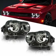 Headlight Assembly For 2015-2018 Dodge Challenger Headlamps Left+Right Side for sale  Shipping to South Africa