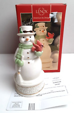 merry lenox snowman figurine for sale  Stephentown