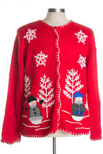 Red Ugly Christmas Cardigan 38735, used for sale  Shipping to South Africa