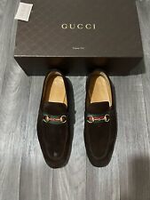 Gucci loafers suede for sale  LONDON