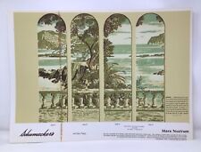 Papel de parede vintage amostra Schmacher’s Scenic mural Mare Nostrum 965C comprar usado  Enviando para Brazil