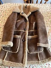 Vintage sheepskin coat for sale  SHREWSBURY