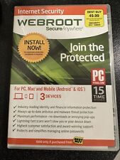 New webroot secureanywhere for sale  Elkridge