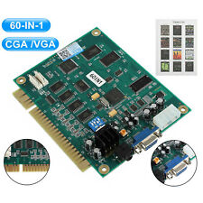 Placa PCB multicade 60 en 1 salida CGA/VGA para videojuego arcade Jamma clásico segunda mano  Embacar hacia Argentina