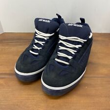 Sapatos de skate vintage Airwalk 2001 Y2K camurça azul tamanho 9 em excelente estado usado comprar usado  Enviando para Brazil